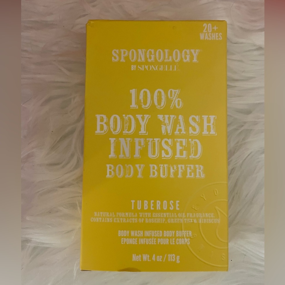 Sponology Tuberose Body Buffer